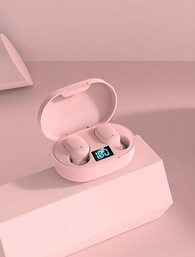  E6S Drahtlose Ohrhörer TWS-Kopfhörer Im Ohr Bluetooth 5.3 Stereo Auto Pairing LED-Leistungsanzeige für Apple Samsung Huawei Xiaomi MI Für den täglichen Einsatz Reisen Radsport Reise