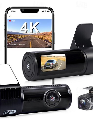  D18 1080p / 2160P Neues Design / HD / mit Rückfahrkamera Auto dvr 170 Grad Weiter Winkel 1.5 Zoll IPS Autokamera mit Wifi / Nachtsicht / G-Sensor 4 Infrarot-LEDs Auto-Recorder