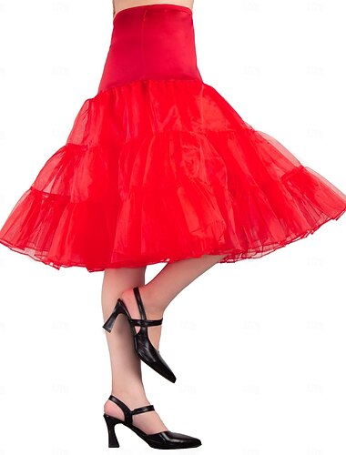  Jupe à cerceaux Tutu Sous jupe Princesse Années 1950 Femmes Enterrement de Vie de Jeune Fille Se déguiser