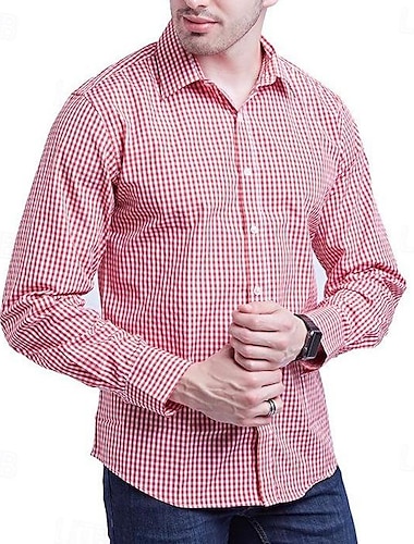  Carnaval Oktoberfest bier Kostuum Hemd Gingham overhemd Beiers Duits München Weiden Voor heren Doek in traditionele stijl