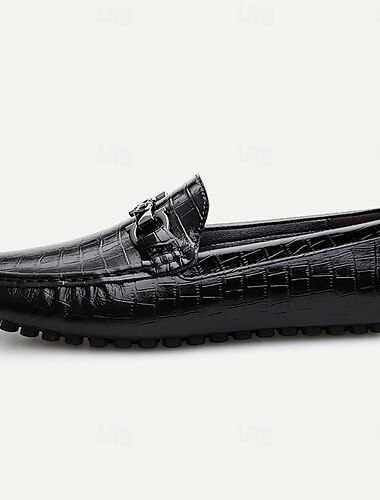  Herren Loafer & Slip On Komfort-Müßiggänger Penny Loafers Leder Komfortabel Rutschfest Halbschuhe Wein Schwarz Blau