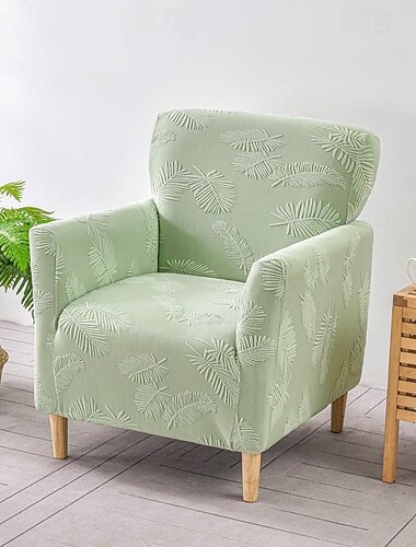  κάλυμμα πολυθρόνας μπανιέρα καρέκλα slipcover ζακάρ σε σχήμα t για σαλόνι υπνοδωμάτιο γραφείου ελαστικό μονό καναπέ καλύμματα πάγκος μπαρ σπιτιού