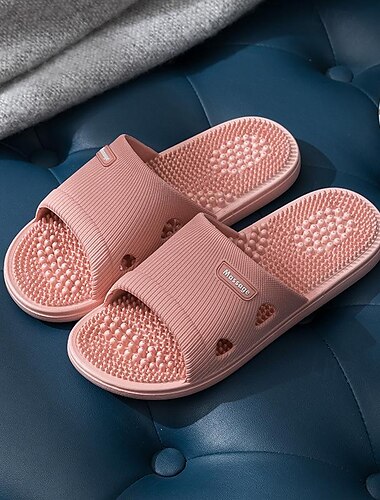  pantofole per le donne massaggio del piede degli uomini cursori fascite plantare sandali delle signore di casa scarpe da doccia antiscivolo ad asciugatura rapida scivoli da piscina pantofole da