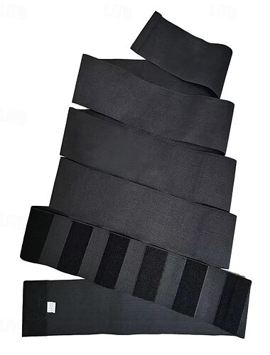  Ceintures de taille élastiques pour femmes, bandages de modelage du corps, grande taille, amincissant, tondeuse abdominale, ceinture d'entraînement de taille enveloppante