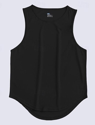  Homens Camisola de alças do exercício Regata de Corrida Regata para Academia Sem Manga Colete Casual Roupa Esportiva Respirável Secagem Rápida Macio Treino de Ginástica Corrida Caminhada Roupa de