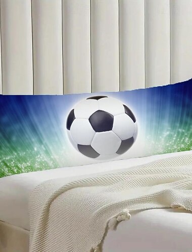 Funda de almohada decorativa de fútbol de la UEFA Euro, 1 unidad, funda de cojín cuadrado suave, funda de almohada para dormitorio, sala de estar, sofá, silla