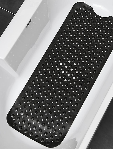  Badmat antislip badmat voor badkuip, 40 x 16 inch douchemat met zuignappen, extra groot en wasbaar in de machine, badmatten voor badkamer