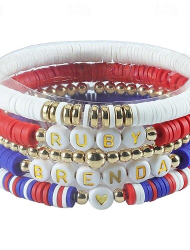  Nativo americano pulsera Adulto Hombre Mujer Unisexo Cosplay Carnaval Fiesta / Noche Festival Día de la Independencia 4 de julio Disfraz de carnaval fácil