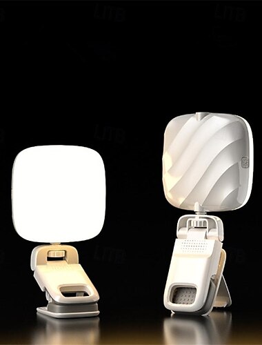  zakvullicht oplaadbaar zacht selfie-licht, draagbare led-telefoonlichtclip voor telefooncamera laptop, make-upconferentie vlog
