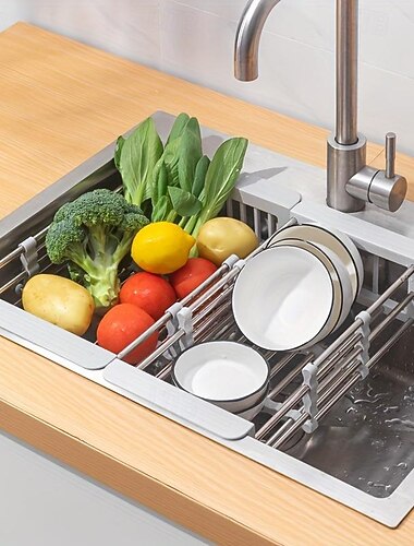  1 шт., сливная стойка для кухонной мойки, сливная корзина для овощной мойки, стойка для фильтра для мойки овощей, стойка для хранения посуды для мытья посуды, регулируемая выдвижная сливная стойка,