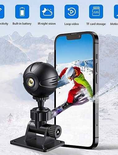  x3 kamera nagy felbontású intelligens biztonsági éjjellátó vezeték nélküli wifi kamera sport antenna dv kis kamera