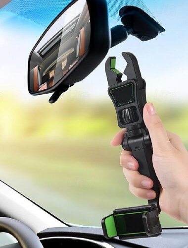  suporte para telefone do carro suporte para espelho do carro encosto de cabeça traseiro suporte criativo
