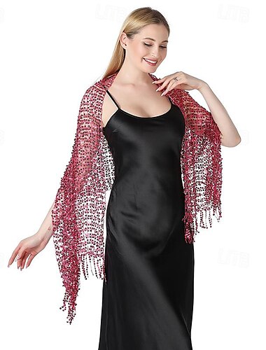  Wickeltücher für Frauen Elegant Ärmellos Spitze Hochzeit Schals Mit Spitze Für Hochzeit Frühling Sommer