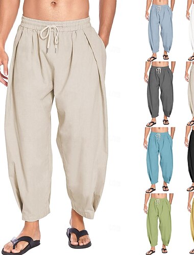  Rétro Vintage Médiéval 17ème siècle Bal Masqué Pantalons de pirate Ren Faire Étranger Ranger Couleur Unie Homme Celtique Pirate Fantaisie Mascarade Fête / Soirée Adulte Pantalon