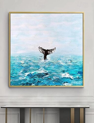  paesaggio marino bianco barca pittura dipinta a mano blu navy arancione strutturato paesaggio pittura su tela per soggiorno arte della parete moderna cielo pittura per soggiorno opera d'arte pittura