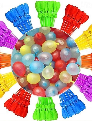  Pack de 111 ballons à eau auto-scellants à remplissage rapide, pour l'extérieur, la famille, les amis, les enfants, les plaisirs d'été