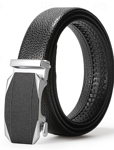  Herren Gürtel Hüftgurt Silber Schwarz Aleación Langlebig Einstellbar Glatt Outdoor Täglich