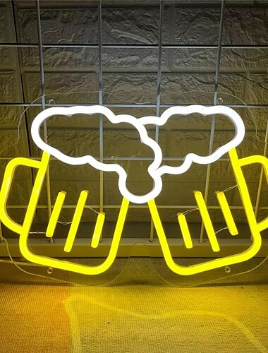  Oktoberfest Bierzeit LED Neonschild Licht Shop Bar Restaurant Hotel Dekolicht Neon Schlafzimmer Wand Küche personalisiertes Dekor Nachtlicht USB 1Stk