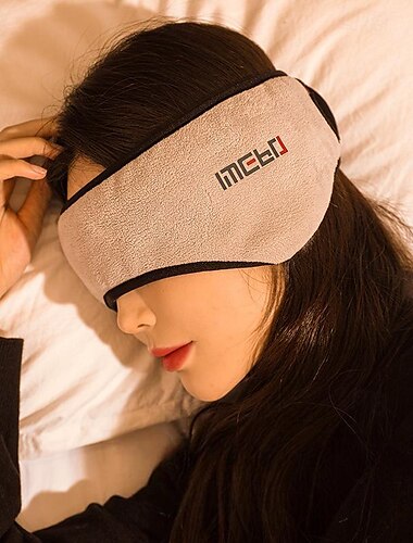  Máscara para dormir Orejeras de blackout Reducción de ruido Gafas para dormir Relajantes Cálidas para exterior e interior