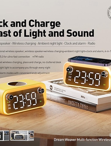  Beluga D6 Bluetooth Lautsprecher Bluetooth FM-Radio LED-Lampe Kabellose Lautsprecher Sprecher Für PC Notebook Handy