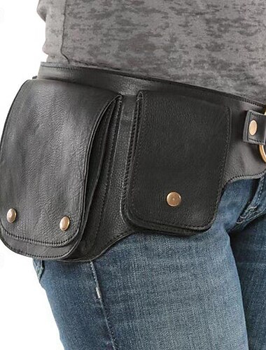 Retro Vintage Mittelalterlich Tasche Gürteltasche Bauchtasche Ren Faire Wikinger Elfen Herren Damen Unisex Keltisch Vikinger Halloween Karneval Maskerade Party / Abend LARP Renaissance-Messe