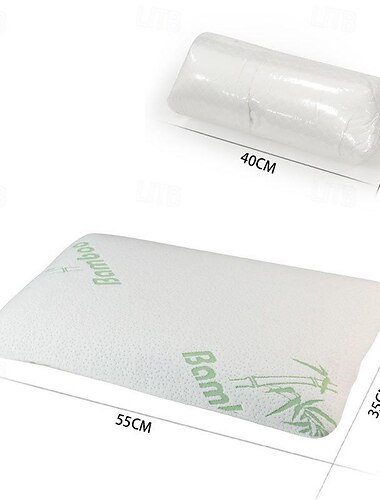  Memory-Faser-Schaum-Kissen für Erwachsene, Brotkissen, Schlaf-Nackenschutz