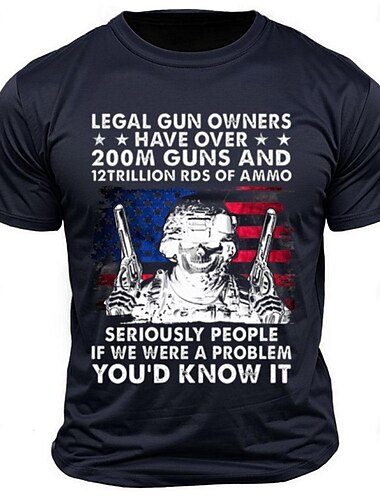  Veteranentag Herren Patriot Patriotischer Veteran Flaggen Totenschädel Buchstaben Amerikanische US-Flagge Veterans T-Shirt Tee Oberteil Kurzarm T-Shirt Rundhals Shirt Sport Klassisch Freizeit Straße