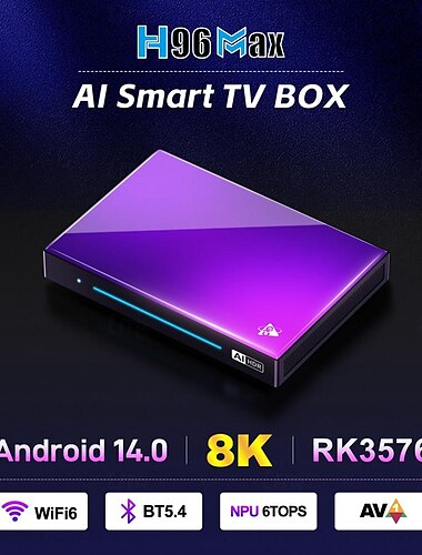  Android 11 und höher TV-Box Werksverkauf H96 MAX RK3576 M9 8 TAUSEND 8 TAUSEND Cortex-A53 2GB 4GB 8GB 128GB 32GB 16GB