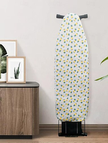 Capa para tábua de passar roupa de algodão resistente a altas temperaturas - lavável, que não desbota, cabe em vários tamanhos para uso doméstico
