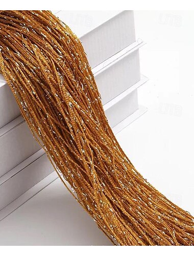  Paillettenvorhang für die Türöffnung, Fadenvorhang für die Tür, 99,1 x 200,8 cm zum Aufhängen, für Schrank, Schlafzimmer, Jalousie, Wohnzimmerteiler, Fenster-/Wandpaneel, Fransenvorhang, durchsichtig,