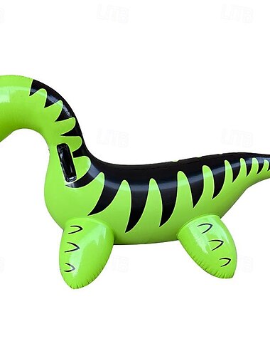  Aufblasbares Dinosaurier-Schwimmspielzeug für den Pool, aufblasbares Aufsitz-Schwimmbecken, Strand-Schwimmfloß, Sommer-Wasserspaß, schwimmendes Floß für Kinder und Erwachsene