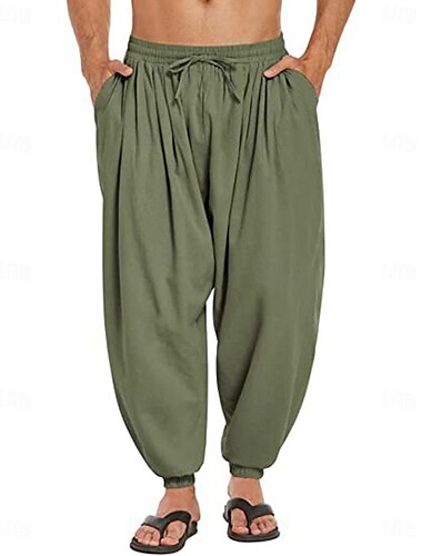  Retro Vintage Mittelalterlich 17. Jahrhundert Maskerade Piratenhose Ren Faire Outlander Ranger Einfarbig Herren Keltisch Seeräuber Maskerade Party / Abend Erwachsene Hose