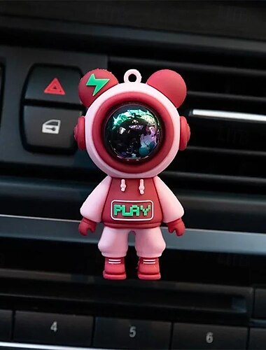  Auto Air Outlet Parfüm Clip Cartoon Astronaut Klimaanlage Air Outlet Aromatherapie Clip Auto Innen Zubehör Dekoration
