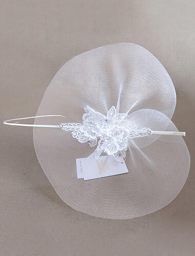  Fascinator-Hüte, Kopfbedeckungen, Tüll-Untertassenhut, Zylinderhut, Schleierhut, Hochzeits-Teeparty, elegante Hochzeit mit Federspitzen-Kopfbedeckung
