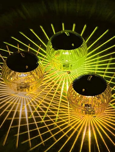  1 Stück 3 W Unterwasserleuchten Solar-angetrieben RGB 3.7 V 1 LED-Perlen