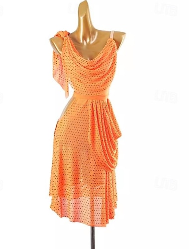  Robe de danse latine pour femmes, vêtements de compétition rumba salsa