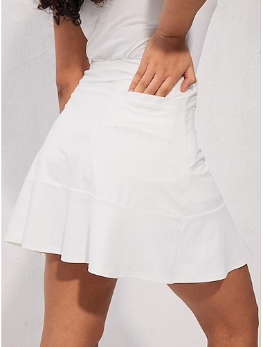  gonna-pantalone da donna 17 pollici rosa scuro nero bianco leggero pantaloni abbigliamento da golf da donna vestiti abiti indossare abbigliamento