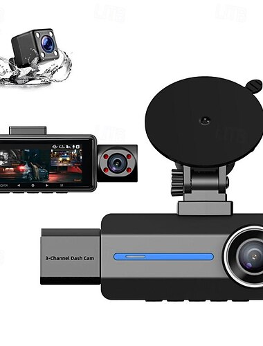  3.16 HD Drei-Aufnahme 2k720480p Drei-Bildschirm mit der gleichen Anzeige der Dashcam