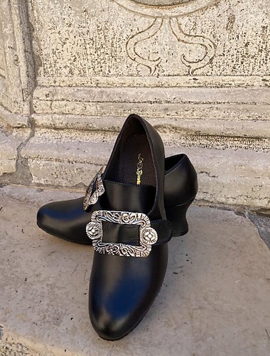  Rococó Barroco Victoriano Zapatos Mujer Real Víspera de Todos los Santos Carnaval Mascarada Rendimiento Fiesta / Noche Mascarada Adulto Zapatos