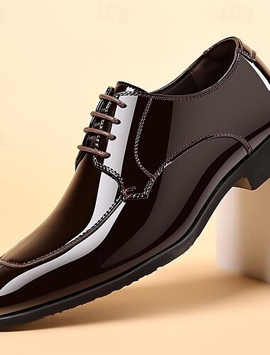  Per uomo Mocassini e Slip-Ons Mocassini comodi Taglie forti Penny Loafers Footing Informale PU Traspirante Marrone scuro Nero Autunno
