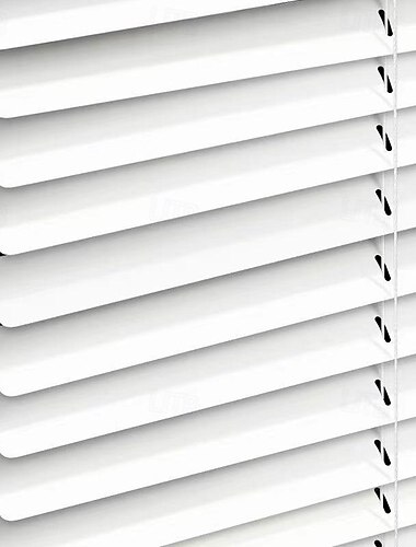  Aluminium-Jalousien für Fenster, für das Homeoffice, Lamellenwinkel kann frei eingestellt werden, Jalousien, Rollos, Beschattung, Badezimmer, Küche, Balkon, Jalousien