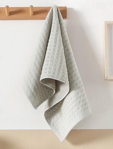  japanisches und koreanisches Baumwollgaze-Geschenkhandtuch im Muji-Stil, weiches, atmungsaktives und saugfähiges Gesichtshandtuch für Erwachsene mit Waffelmuster