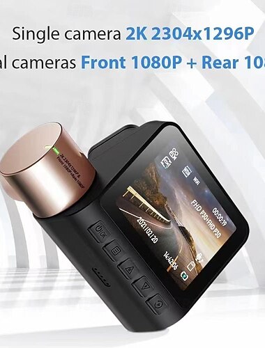  nm-v30 2k Einzelobjektiv-Dashcam 2304*1296p mit WLAN 70mai Dashcam