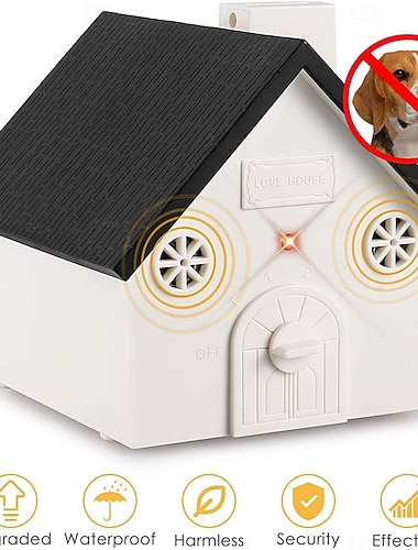  anti-blafapparaten afschrikmiddel box blaffende geluiddemper controle met 3 modi 50 ft veilig voor honden voor binnen  & buitenshuis