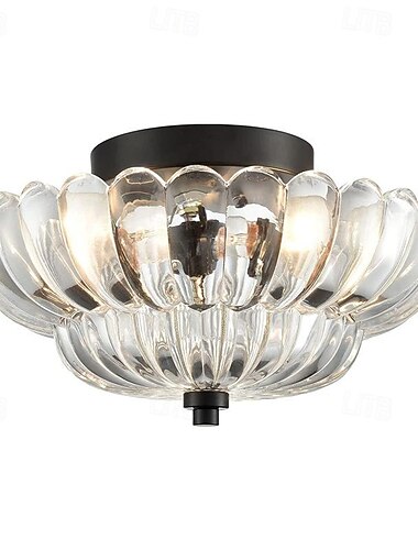  led-plafondlampen dimbaar 120 cm 3-lichts amber geschulpt glas zwart moderne inbouw plafondlamp hal verlichtingsarmaturen woonkamer entree keuken decoratieve verlichting badkamerarmaturen voor terras