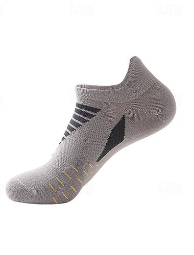  Herren 3 Stück Mehrfachpackungen Socken Laufsport Socken Freizeitsocken Schwarz Weiß Farbe Streifen Sport & Natur Täglich Urlaub Grundlegend Mittel Frühling Herbst Modisch Brautkleider schlicht