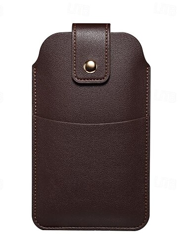  Männer Handyschlaufe Holstertasche Gürtel Hüfttasche Requisiten Pu-Leder Geldbörse Telefon Brieftasche Vintage Gürtel Handy Schutzhülle