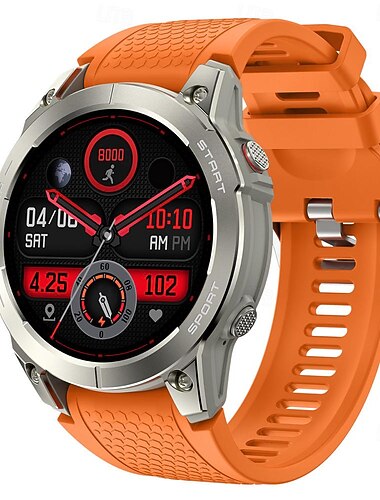  696 S53スマートウォッチ フィットネストacker ECG PPG Bluetooth通話リマインダー Android iOS IP67 48mm 1.43