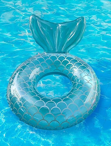  Wasserspielzeug Aufblasbare Luftmatratzen Ungiftig Geometrische Muster PVC Strand Familie Outdoor Sommer Alles Erwachsene