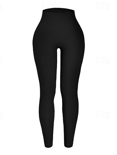  Γυναικεία Κολάν γυμναστικής Παντελόνι Joggers Jogger Κολάν Κοτλέ Ελαφρύ Ψηλή Μέση Γιόγκα Καταλληλότητα Γυμναστήριο προπόνηση Παντελόνια Καλσόν Ποδηλασία Καφετί Ανοικτό Μαύρο Ροζ Φθινόπωρο Χειμώνας